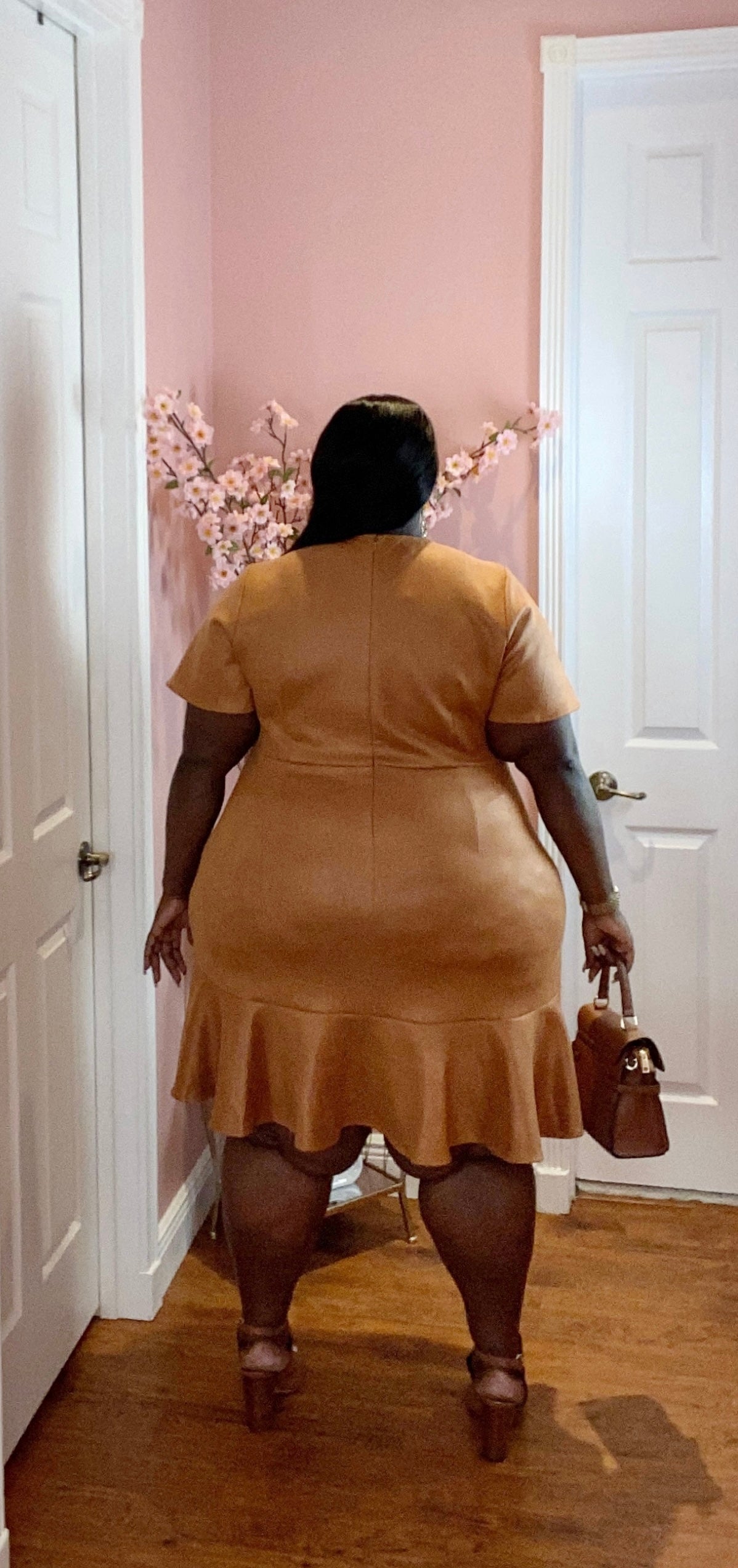 SUEDE BADDIE DRESS - Toren 12