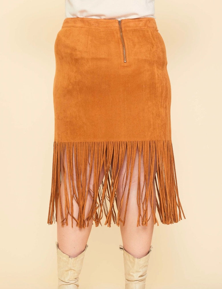 Talen Fringe Skirt Set