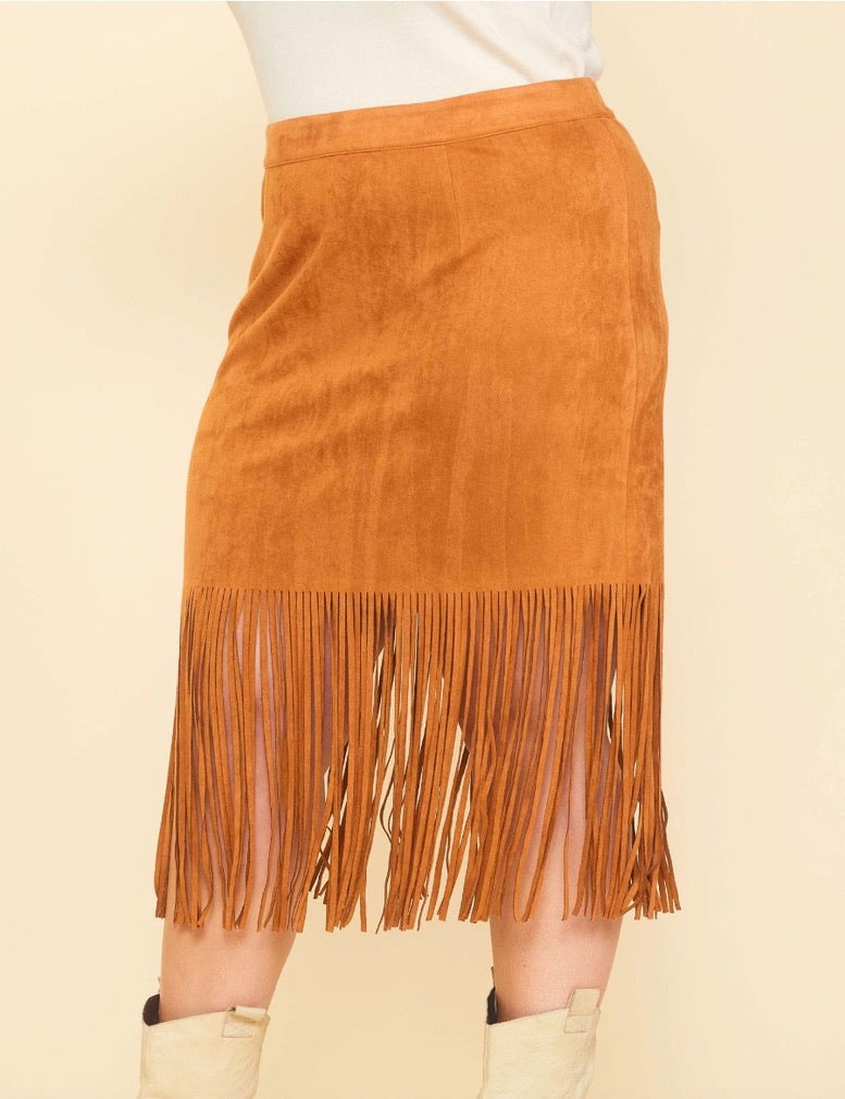 Talen Fringe Skirt Set