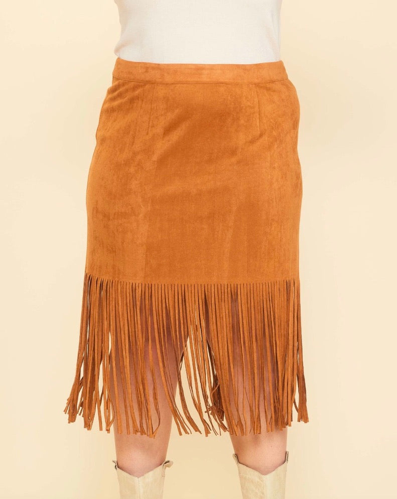 Talen Fringe Skirt Set