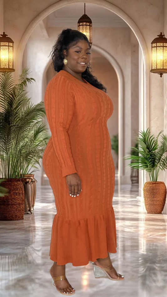 Lindsey Crochet Mermaid Maxi Dress