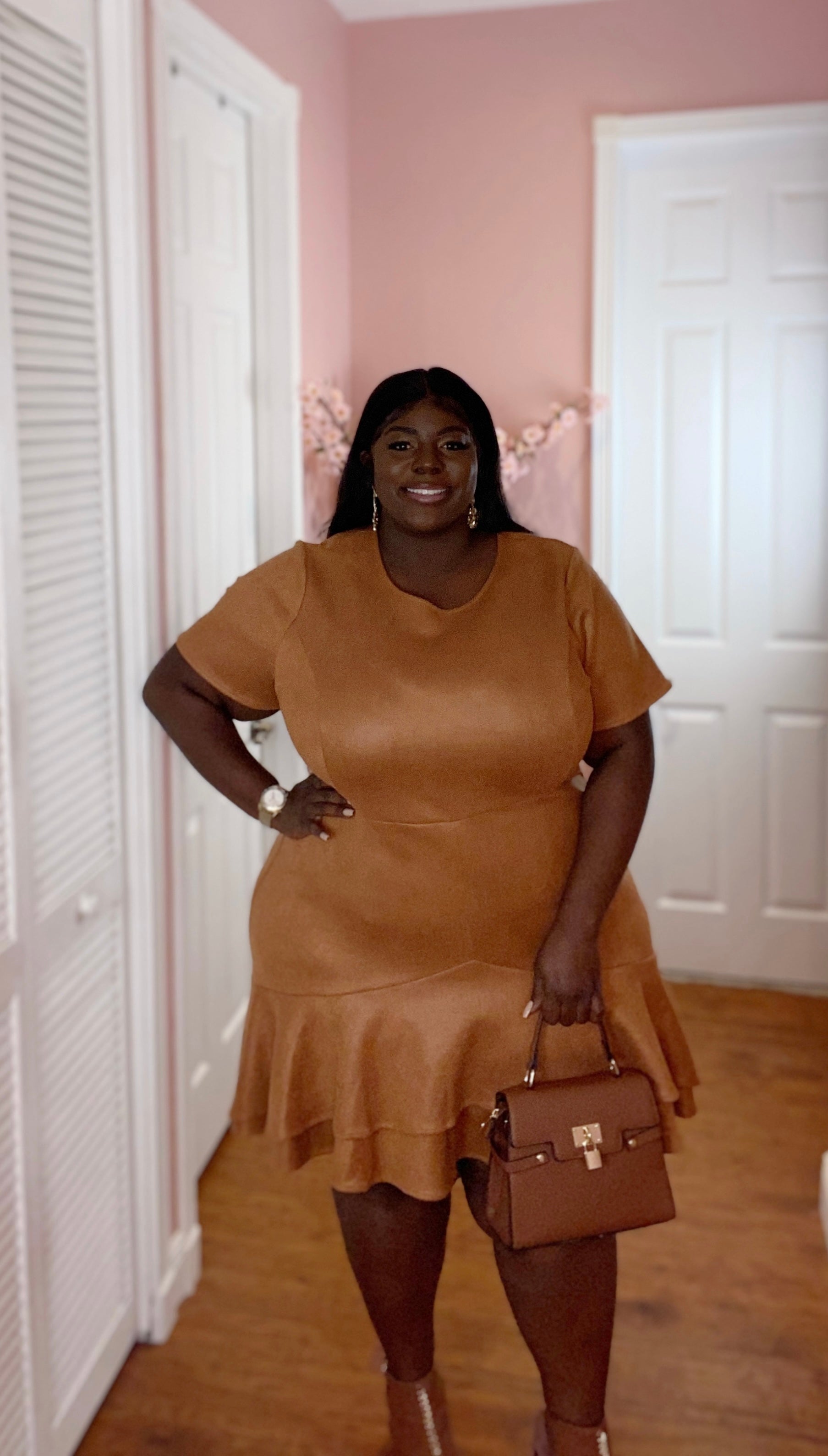 SUEDE BADDIE DRESS – Toren 12